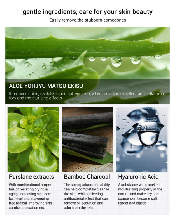 Masque Peel Off Anti-Points Noirs LANBENA - Élimine les Points Noirs du Visage et du Nez