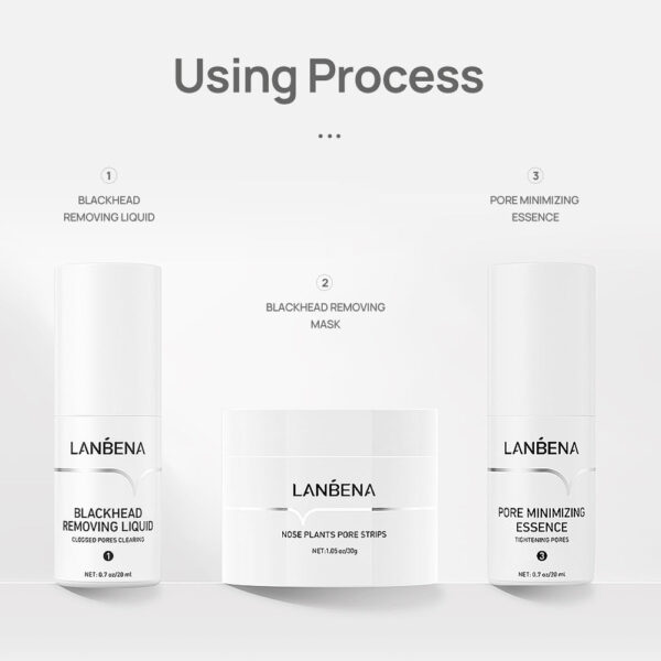 Masque Peel Off Anti-Points Noirs LANBENA - Élimine les Points Noirs du Visage et du Nez