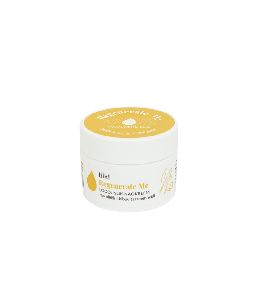 Crema facial Regenerate Me con aceite de zanahoria para piel normal y mixta, 50 ml