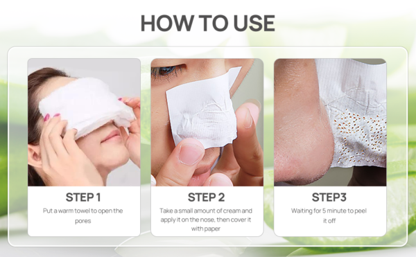 Masque Peel Off Anti-Points Noirs LANBENA - Élimine les Points Noirs du Visage et du Nez