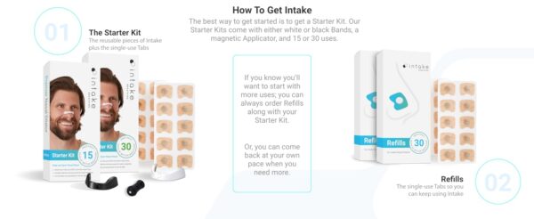 Breathing Nasal Strip Starter Kit (15 Count) - Boost Oxygen Intake, Reduce Snoring, Improve Sleep Quality - Sweat Resistant, Skin Safe Nasal Strips - Extra Strength Snoring Solution