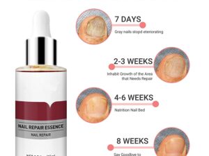 Lanbena Nail Repair Essence, Fingernail & Toenail Repair Nail Treatment 0.5fl.oz