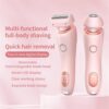 2 in 1 Livora Electric Shaver, Silkglide Pro, Bikini Trimmer for ???????????????????? ????????????????, Wet & Dry, Ipx7 Waterproof, Blade Replaceable, Epilator ????????????????????????????????