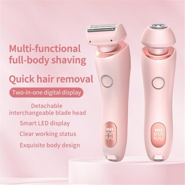 2 in 1 Livora Electric Shaver, Silkglide Pro, Bikini Trimmer for ???????????????????? ????????????????, Wet & Dry, Ipx7 Waterproof, Blade Replaceable, Epilator ????????????????????????????????