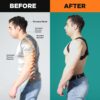 Posture Corrector & Spine Support | Universal Fit Adjustable Upper Back Brace For Clavicle To Support Neck, Back and Shoulder Pain Relief Kyphosis Straightener