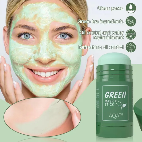 Anti-Blackhead Green Tea Miracle Stick - Removes Blackheads from Face and Nose