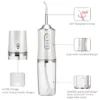 Water Dental Flosser Pick for Teeth: 5 Cleaning Modes Cordless Portable with 4 Heads - Waterproof Flossing Cleaning Picks for Home Travel