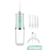 Water Dental Flosser Pick for Teeth: 5 Cleaning Modes Cordless Portable with 4 Heads - Waterproof Flossing Cleaning Picks for Home Travel