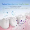 Water Dental Flosser Pick for Teeth: 5 Cleaning Modes Cordless Portable with 4 Heads - Waterproof Flossing Cleaning Picks for Home Travel
