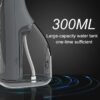 Water Dental Flosser Pick for Teeth: 5 Cleaning Modes Cordless Portable with 4 Heads - Waterproof Flossing Cleaning Picks for Home Travel