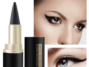 Matte Black 3-dimensional Gel Eyeliner Waterproof Quick-Drying and Long-Lasting