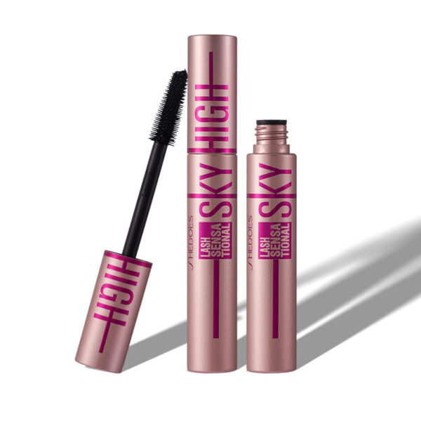 4D Long Lasting Mascara - Washable Volumizing Waterproof Black Sweatproof Curling Mascara