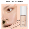 Matte Liquid Foundation in Black Concealer and Brightening Cream for Face Base Makeup - Vegan, Cruelty-Free, Long-Lasting