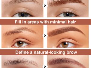 Magic Eyebrow Microblading Pencil Long-Lasting 4-Tip Magic Eyebrow Pencil | Precise Fine Stroke Brow Pen for Natural-Looking Brows