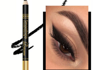 Longwear Kohl Eyeliner Pencil Waterproof Smudge Proof Matte Black Eye