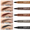 Magic Eyebrow Microblading Pencil Long-Lasting 4-Tip Magic Eyebrow Pencil | Precise Fine Stroke Brow Pen for Natural-Looking Brows