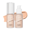 Matte Liquid Foundation in Black Concealer and Brightening Cream for Face Base Makeup - Vegan, Cruelty-Free, Long-Lasting