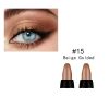 16 Colors Pearlescent Eye Shadow, Color Glitter Waterproof Long-Lasting Eye Makeup Non-smudge Eyeshadow