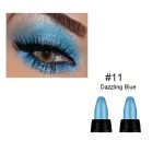 16 Colors Pearlescent Eye Shadow, Color Glitter Waterproof Long-Lasting Eye Makeup Non-smudge Eyeshadow