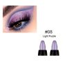 16 Colors Pearlescent Eye Shadow, Color Glitter Waterproof Long-Lasting Eye Makeup Non-smudge Eyeshadow