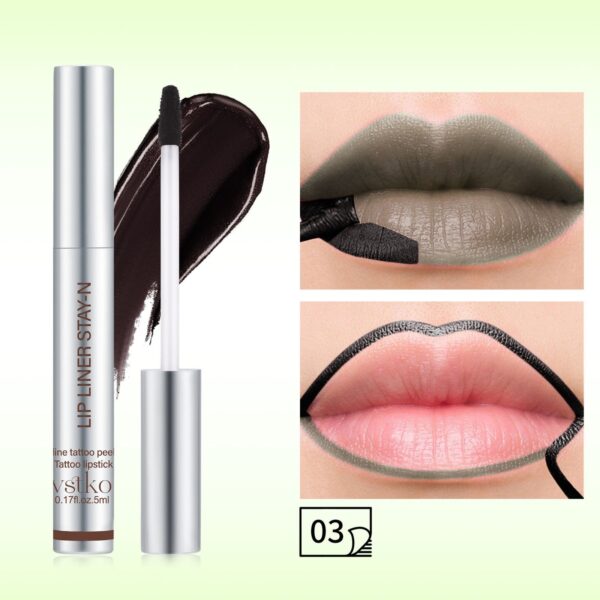 Peel-Off Matte Lip Liner & Tint