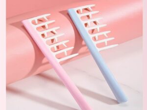 Volumizing Wide Toothed Fluffy Curly Hair Comb for All Hair Types - Deer Antlers Design