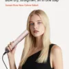 Viral 2-in-1 Air Straightener - No Heat Damage, Ionic Frizz Control, Fast Styling & Hair Protection for Smooth & Shiny Hair