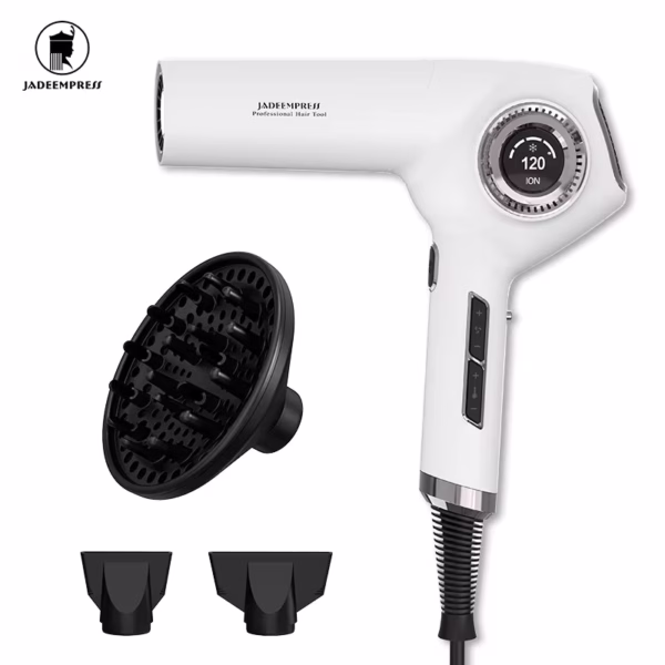 Professional Beauty Salon Smart Hair Dryer Negative Ionic Leafless High Speed Motor Drier Portable Salon Blow Hair Dryer
