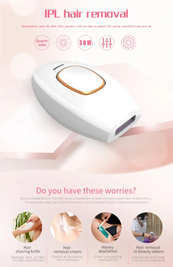 Laser Smooth Facial & Body Hair Remover