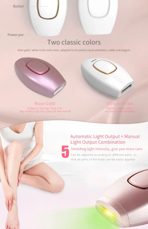 Laser Smooth Facial & Body Hair Remover