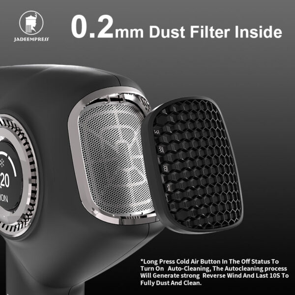 Professional Beauty Salon Smart Hair Dryer Negative Ionic Leafless High Speed Motor Drier Portable Salon Blow Hair Dryer