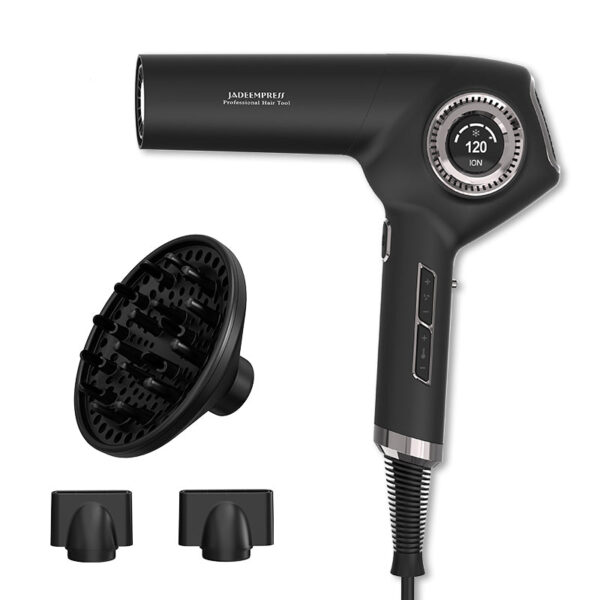 Professional Beauty Salon Smart Hair Dryer Negative Ionic Leafless High Speed Motor Drier Portable Salon Blow Hair Dryer